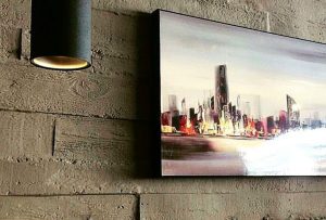 beton gorunumlu duvar panelleri gris